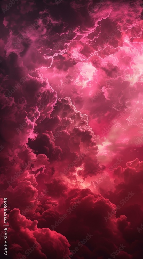 Fototapeta premium Abstract clouds, Smoke background 