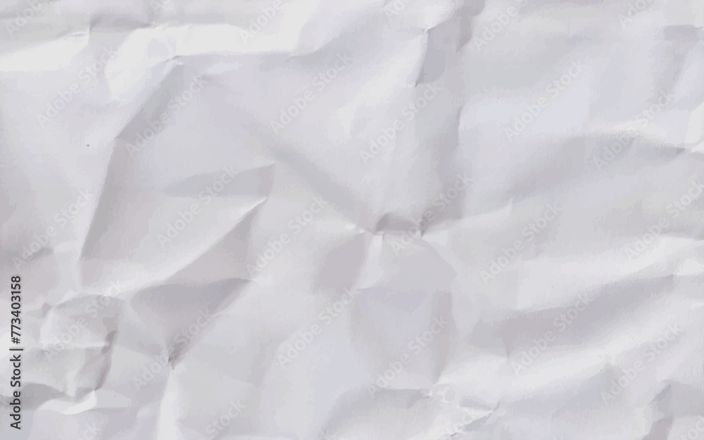 blank clean white Crumpled paper for background. blank clean white Crumpled paper for background.