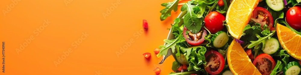 fresh chopped vegetables for salad background. fresh chopped vegetables for salad background.