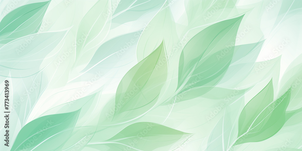 Light abstract background with leaves Light abstract background with leaves