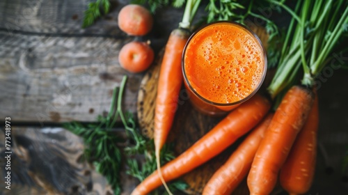 Fresh Carrot Juice - Delicious Drink that's Packed with Healthy Nutrients & Flavourful Veggie Goodness