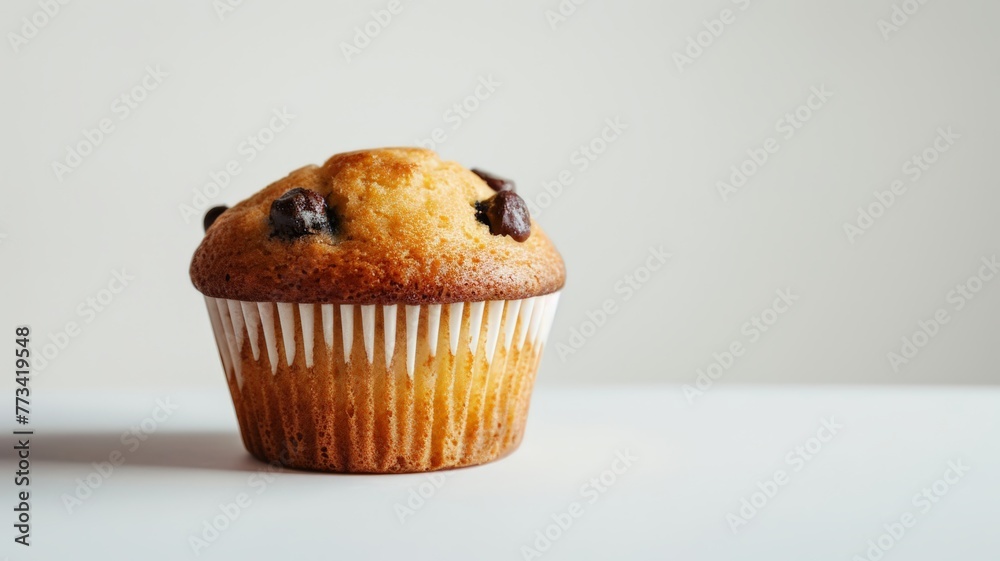 A blueberry muffin is placed on a wooden table, showcasing its delicious golden-brown crust and juicy blueberries A blueberry muffin is placed on a wooden table, showcasing its delicious golden-brown crust and juicy blueberries