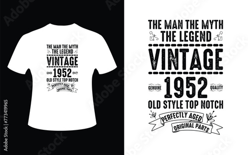 The an the myth the legend vintage genuine 1952 quality old style top notch perfectly aged original parts  Vintage Design