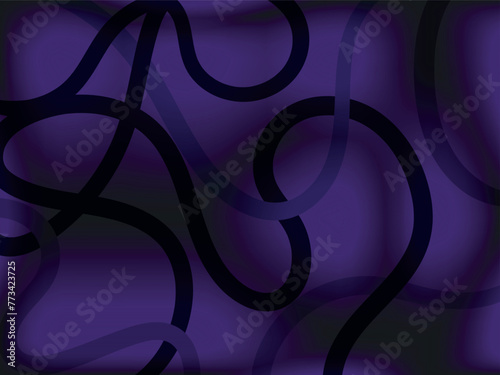 Gradient mesh abstract dark background. Futuristic holographic backdrop with gradient mesh. 90s, 80s retro style. Iridescent graphic template for brochure, flyer, poster design, wallpaper, mobile scre