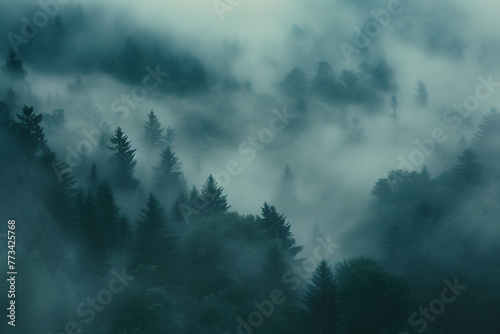 fog in the forest © Nature creative