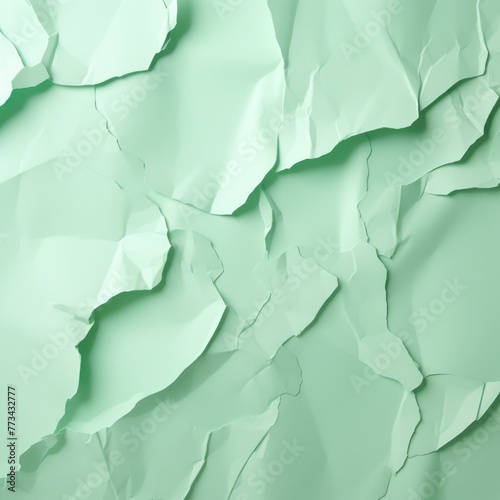 Mint Green torn plain paper pattern background 