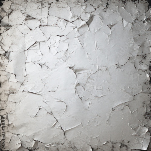Silver torn plain paper pattern background