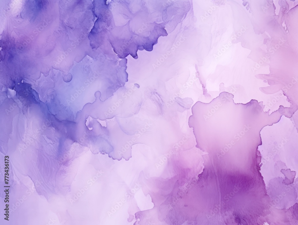 Violet dark watercolor abstract background