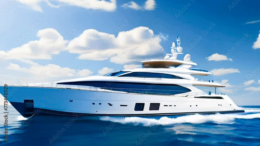 yacht sailing across the ocean yacht sailing across the ocean