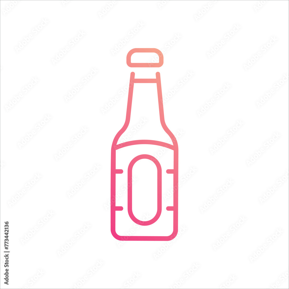 Beer icon editable stock vector icon Beer icon editable stock vector icon