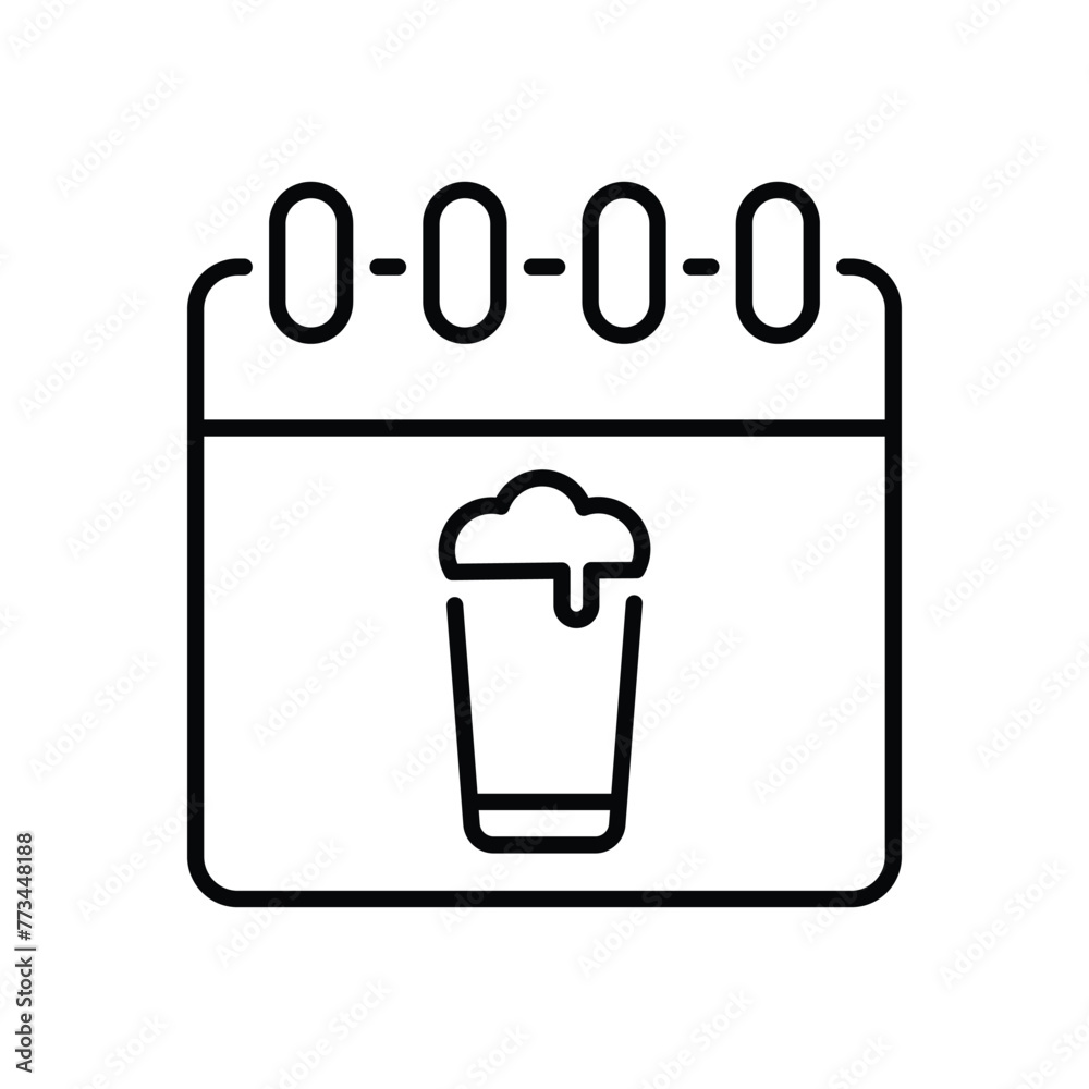 Oktoberfest icon editable stock vector icon Oktoberfest icon editable stock vector icon