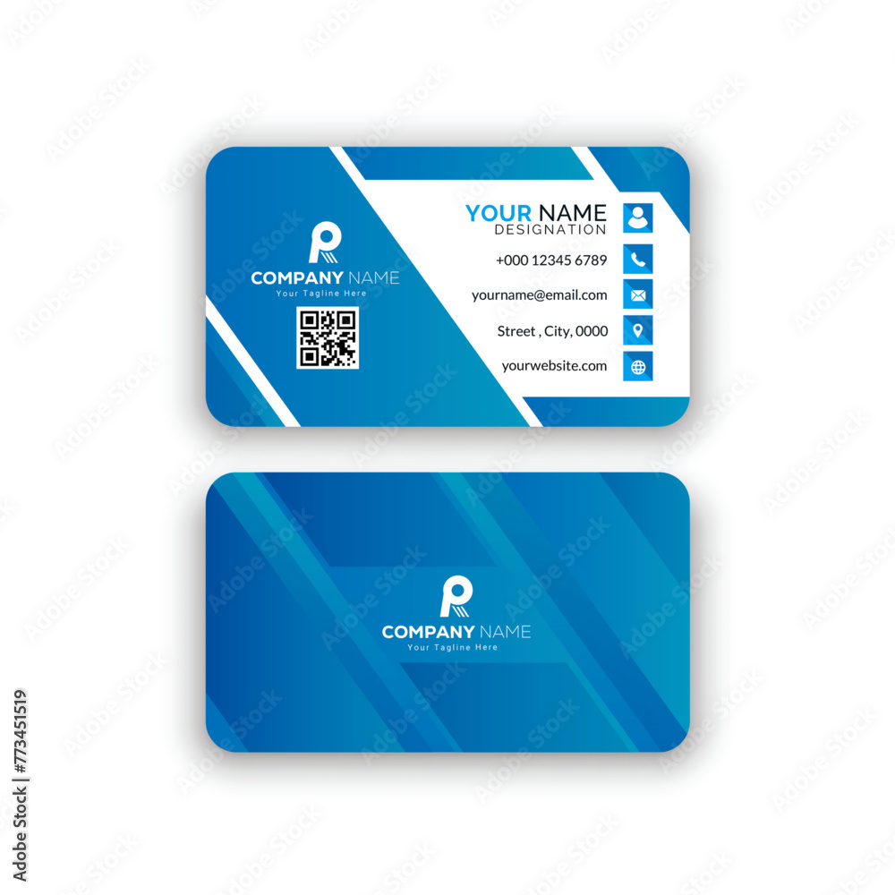 Corporate creative and modern Stylish Professional Business card template design (Double Sided) Corporate creative and modern Stylish Professional Business card template design (Double Sided)