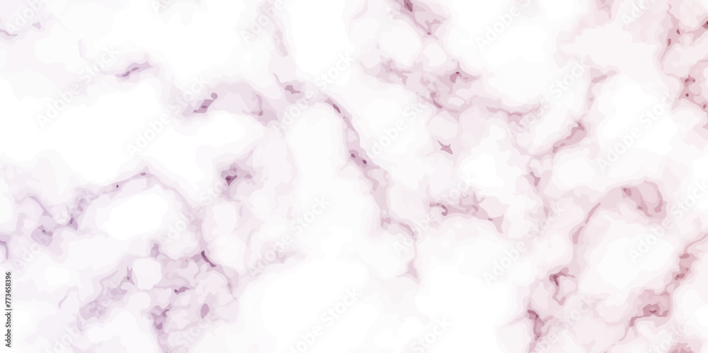 White marble texture and background. pink and white marbling surface stone wall tiles and floor tiles texture. vector illustration.	