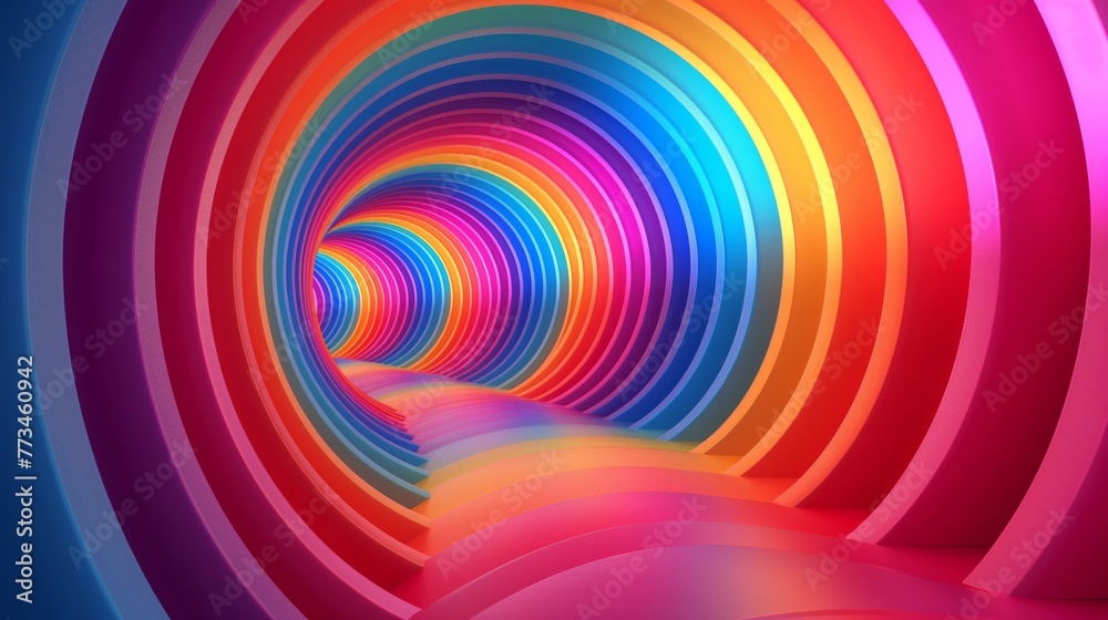 Bright Neon Op Art Hypnotic created with Generative AI Technology, ai, generative Bright Neon Op Art Hypnotic created with Generative AI Technology, ai, generative
