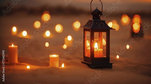 Ramadan and Eid Mubarak: Moosa Al Halyan’s Lantern in Amir Zand’s Exotic Fantasy Landscapes photo