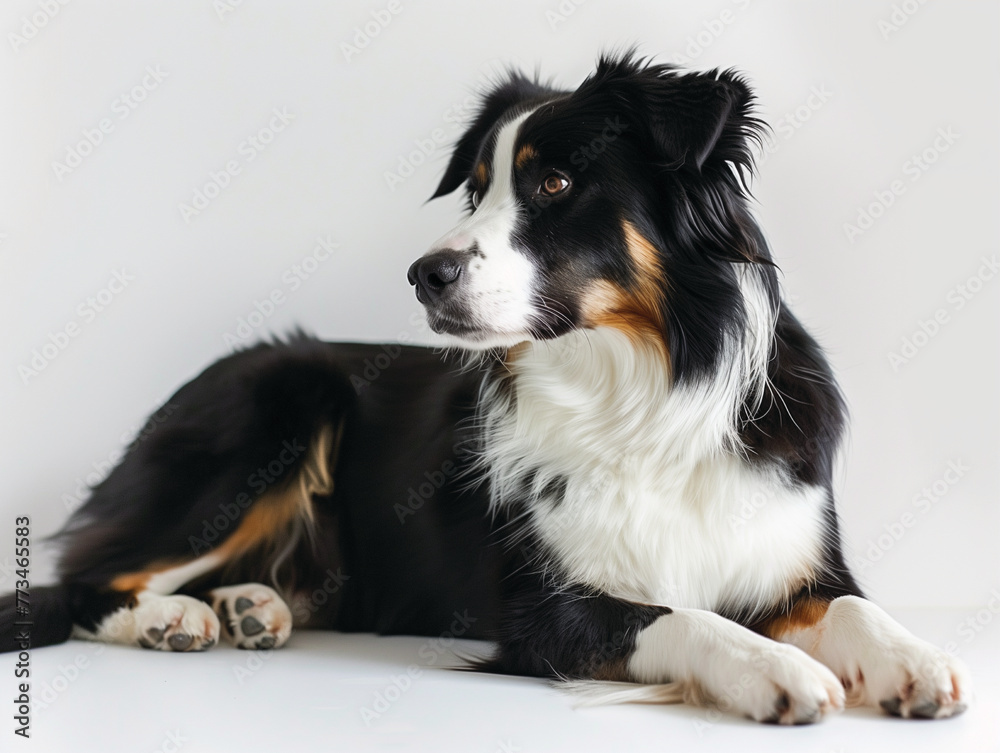 Clear and High-Resolution Dog Image on White Background