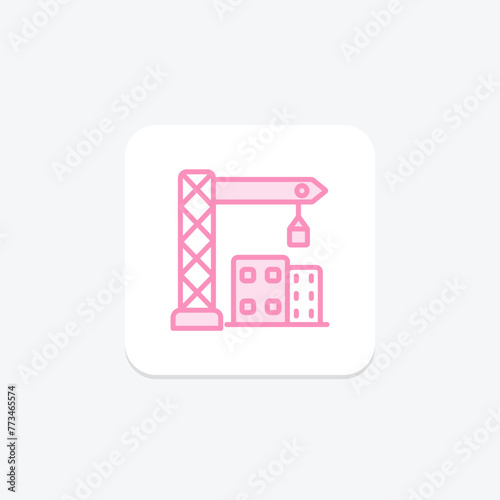 Building Construction icon, energy, sustainable, clean, power, editable vector, pixel perfect, illustrator ai file
