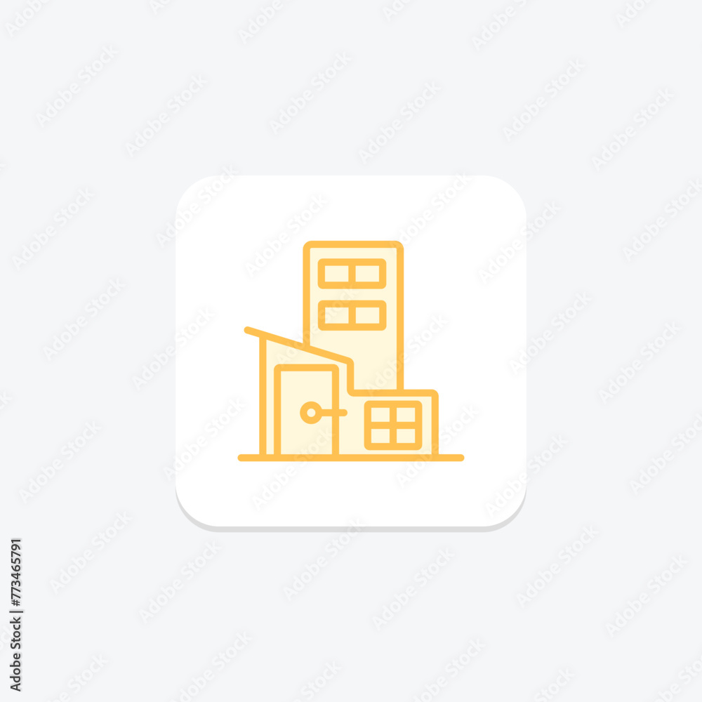 Building Refurbishment icon, energy, grid, power, renewable, editable vector, pixel perfect, illustrator ai file Building Refurbishment icon, energy, grid, power, renewable, editable vector, pixel perfect, illustrator ai file