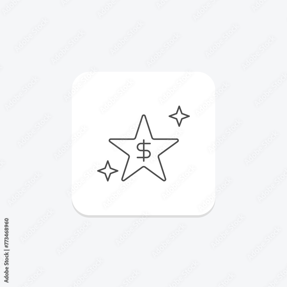 Bonus Stars icon, stars, reward, recognition, incentive, editable vector, pixel perfect, illustrator ai file