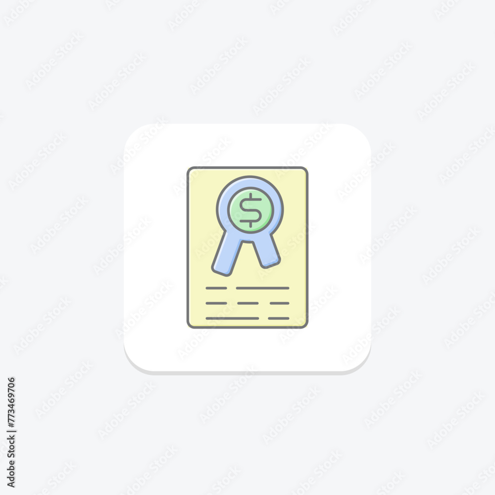 Merit Bonus icon, bonus, reward, recognition, incentive, editable vector, pixel perfect, illustrator ai file Merit Bonus icon, bonus, reward, recognition, incentive, editable vector, pixel perfect, illustrator ai file