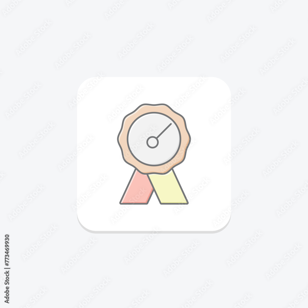 Performance Badge icon, badge, recognition, award, honor, editable vector, pixel perfect, illustrator ai file Performance Badge icon, badge, recognition, award, honor, editable vector, pixel perfect, illustrator ai file
