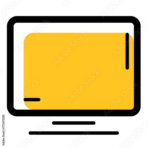 Home furnishing products multi colored icon pack