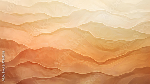 A yellow and orange background with a wave pattern. The background is made up of many different shades of yellow and orange © tracy
