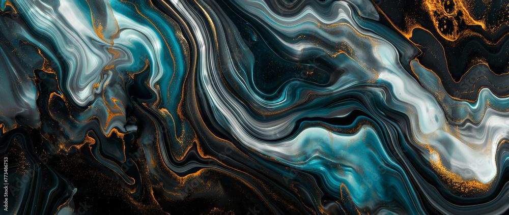 blue and yellow background