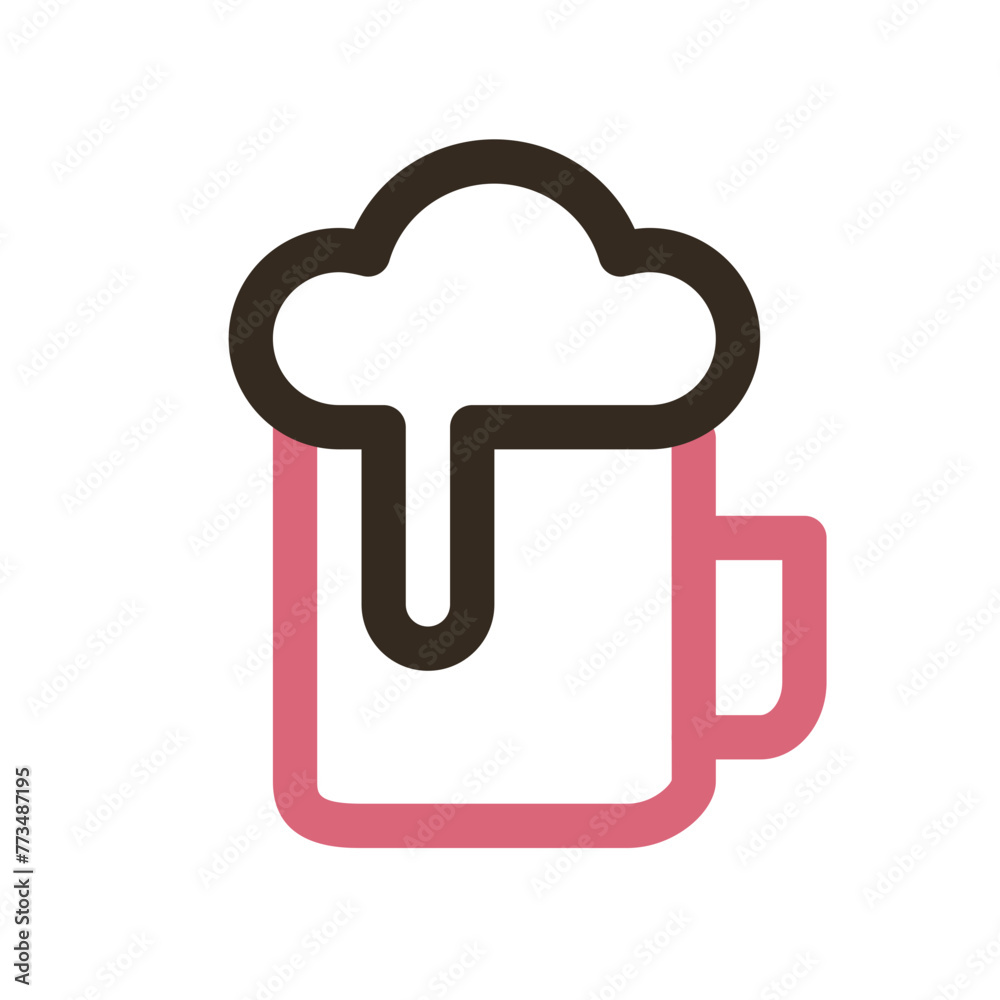 Design of food and beverage Icon pack Design of food and beverage Icon pack