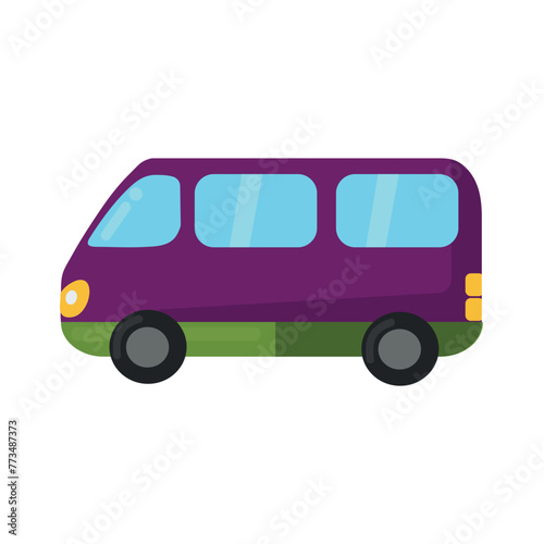 Van icon clipart avatar logotype isolated vector illustration