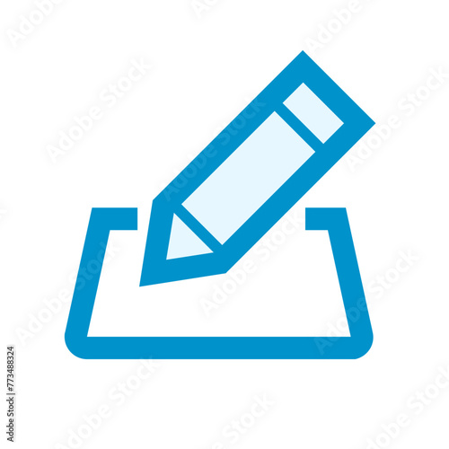 Convention Center blue colored icon pack