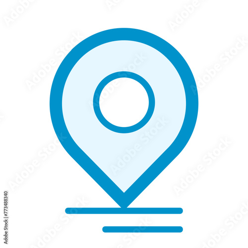 Convention Center blue colored icon pack