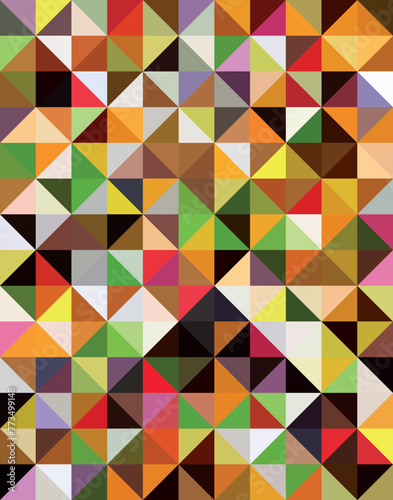 Abstract geometric vector polygon background