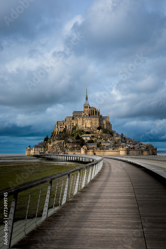Mont Saint Michel overall view 