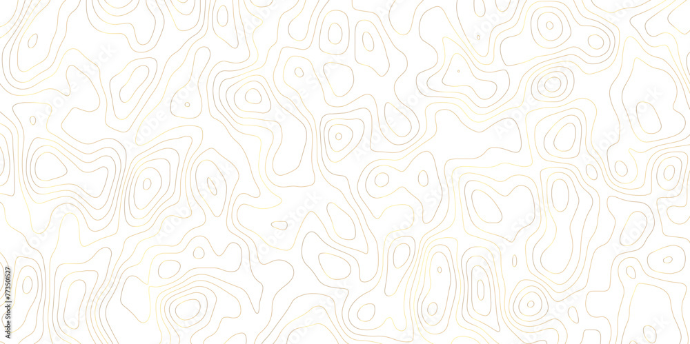 Topographic map and landscape terrain texture grid. Abstract lines background. Contour maps. Vector illustration. golden and white topographic contours lines of mountains. Topographic map and landscape terrain texture grid. Abstract lines background. Contour maps. Vector illustration. golden and white topographic contours lines of mountains.