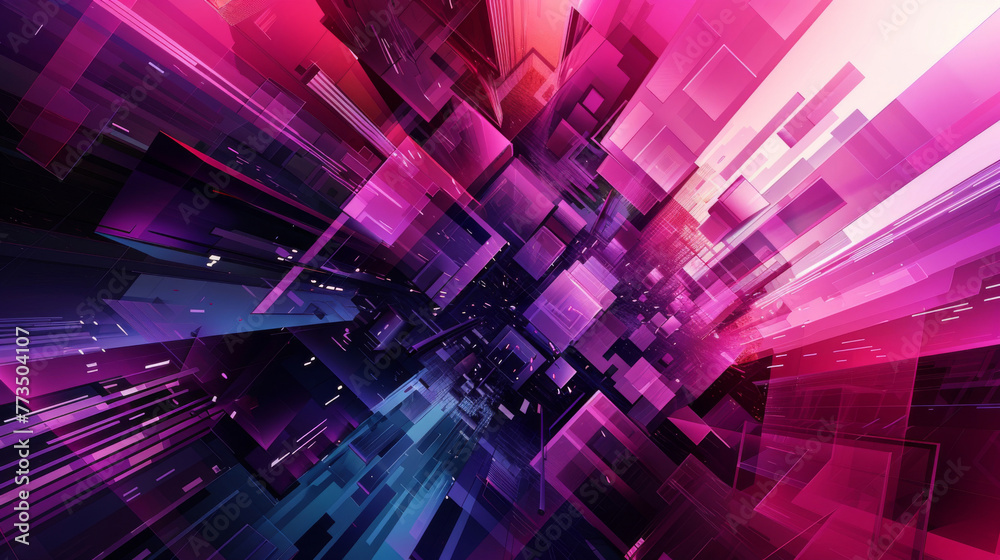 Dynamic abstract digital art background Dynamic abstract digital art background