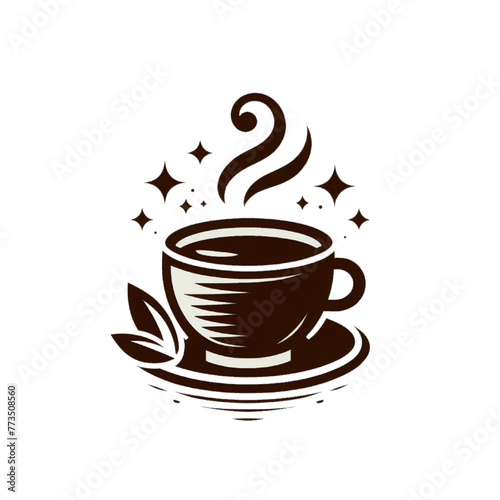 Coffee cup logo design 