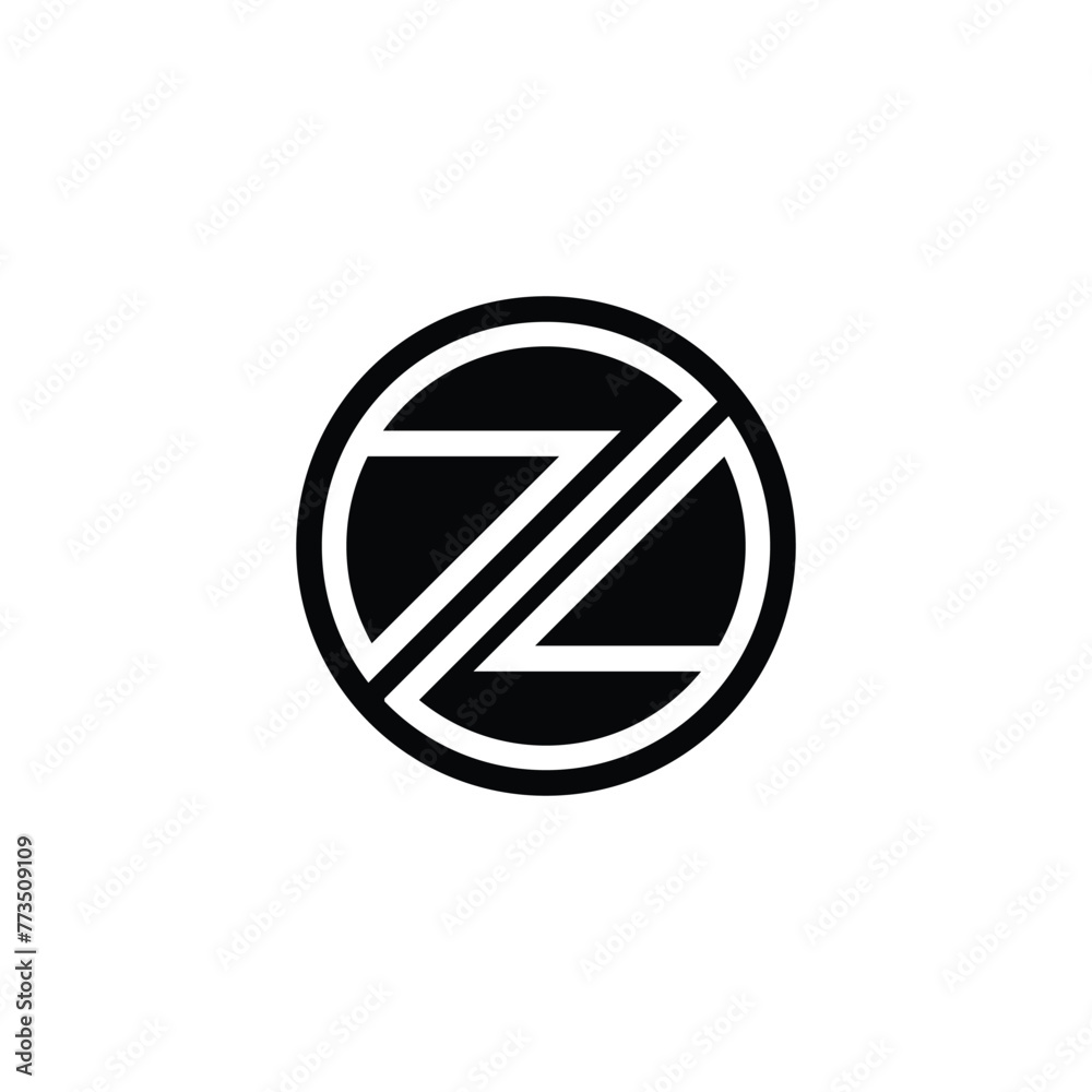 ZO, OZ, Abstract initial monogram letter alphabet logo design ZO, OZ, Abstract initial monogram letter alphabet logo design