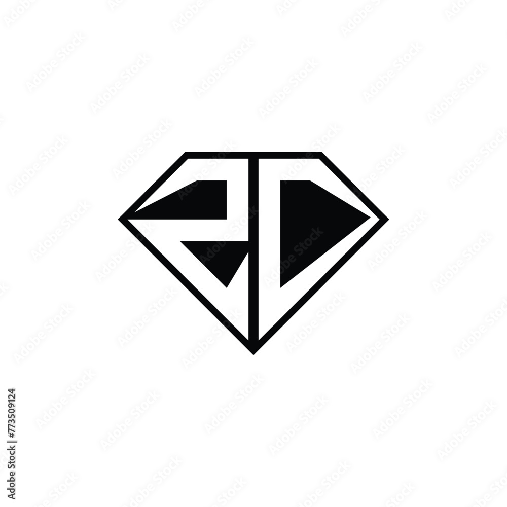 ZO, OZ, Abstract initial monogram letter alphabet logo design ZO, OZ, Abstract initial monogram letter alphabet logo design