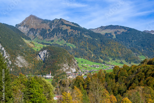 The village of Au in the Bregenzerwald, State of Vorarlberg, Austria