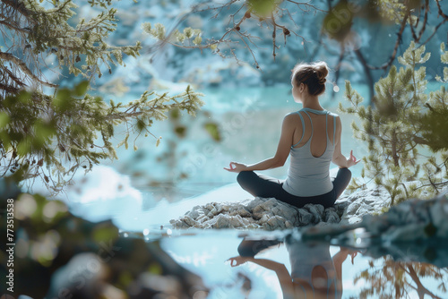 Yoga in the park