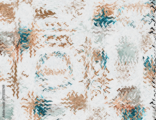 Digital And Textile Design Pattern