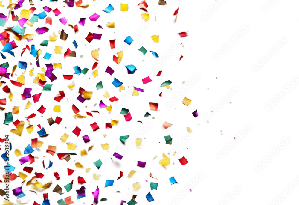 confetti transparent holiday items Colorful flying. paper Multicolored Realistic scattered decorations. background. children childish birthday three-dimensional background overlapping colours round ce