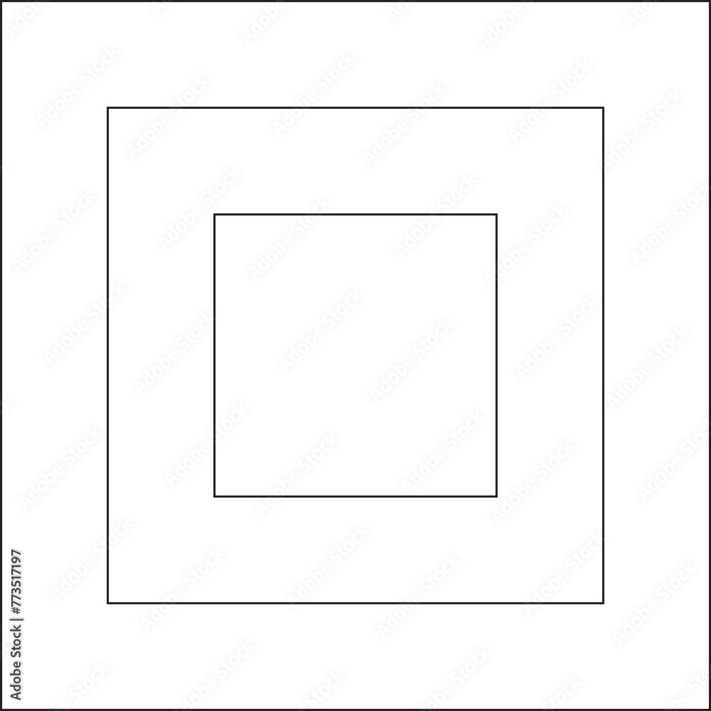 Square blend line shapes. Graphic design elements Square blend line shapes. Graphic design elements
