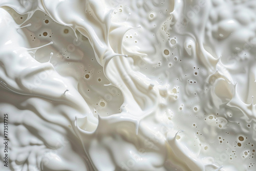 A dynamic and vibrant milk abstract background, showcasing intricate patterns and textures in stunning high definition.