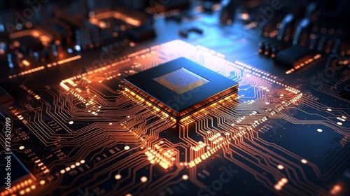 AI technology analyzes central CPU in interface circuit
