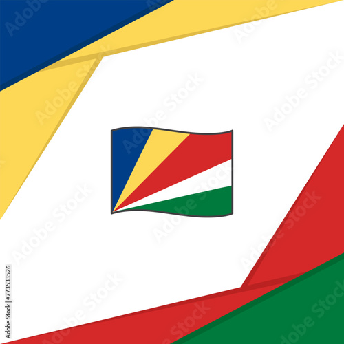 Seychelles Flag Abstract Background Design Template. Seychelles Independence Day Banner Social Media Post. Seychelles Free Download Seychelles Flag Abstract Background Design Template. Seychelles Independence Day Banner Social Media Post. Seychelles - GFXLoad