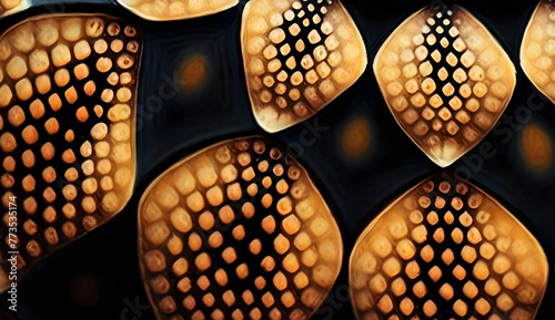 The skin of the queen snake presents a mesmerizing design, with crossbands in dark brown or black adorning its scales in a unique horizontal layout.
