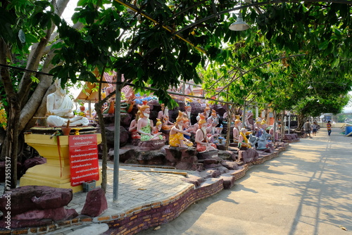 thai temple,hermit,anchorite,anchoret photo