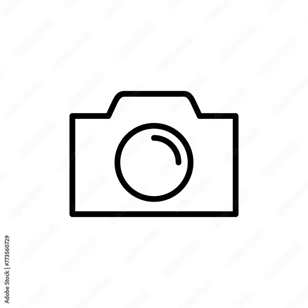 Camera Icon vector isolated on white background. Camera symbol. Camera vector icon Camera Icon vector isolated on white background. Camera symbol. Camera vector icon